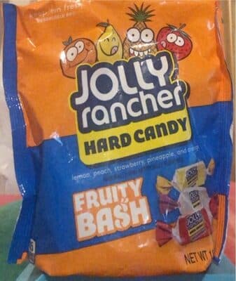 Lemon, Peach, Strawberry, Pineapple, and Orange Hard Candy