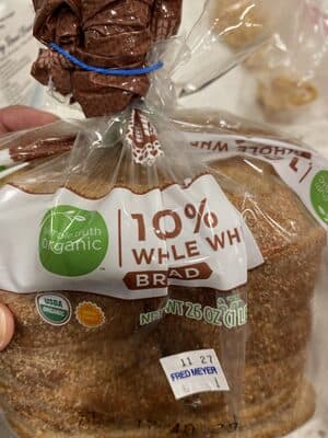 100% Whole Wheat Bread