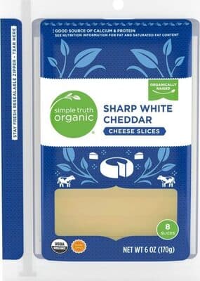 Sharp white cheddar cheese