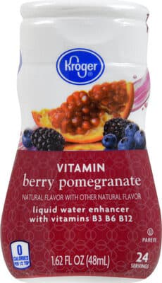 Berry Pomegranate Vitamin Liquid Water Enhancer