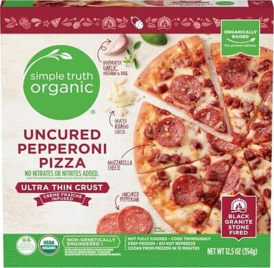 Uncured Pepperoni Ultra Thin Crust Pizza