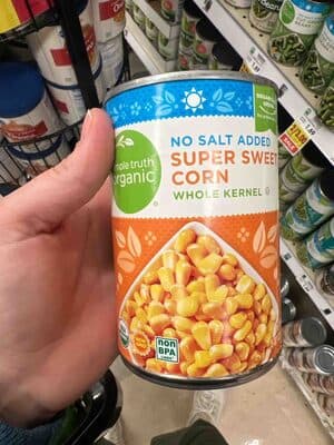 No Salt Added Whole Kernel Super Sweet Corn