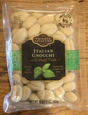 Italian Gnocchi With Basil Pesto