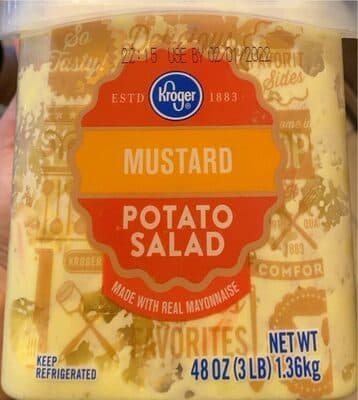 Mustard potato salad