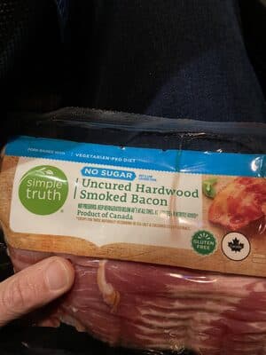 Uncured Hardwood Smoked Bacon