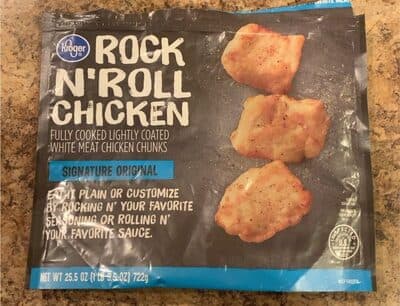 Signature Original Rock N'Roll Chicken Fully Cooked Lightly Coated White Meat Chicken Chunks