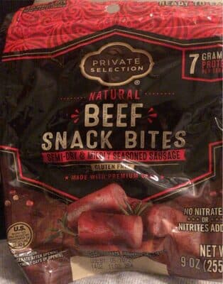 Beef snack bites