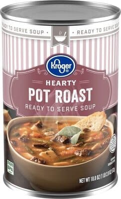 Hearty Pot Roast Ready to Serve Soup