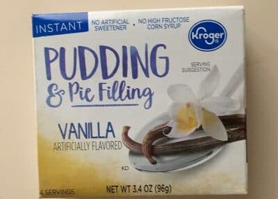Instant Vanilla Pudding