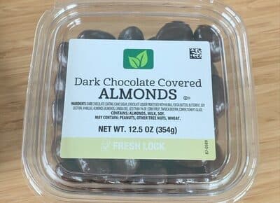 Dark Chocolate Covered Almonds