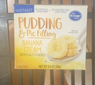 Pudding and pie filling