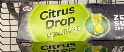 Citrus drop zero calorie