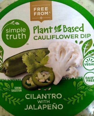 Simple Truth plant-based Cauliflower dip