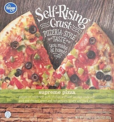 Pizzeria-Style Pepperoni Sausage Supreme Pizza