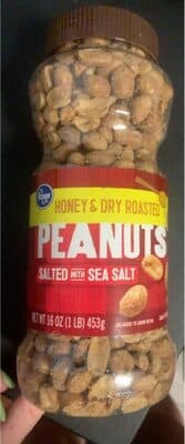 Honey & Dry Roasted Peanuts salted with sea salt
