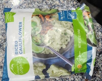 Riced Cauliflower