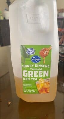 Honey Ginseng Flavored Green Iced Tea