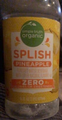 Splish Pineapple Flavored Water Beverage