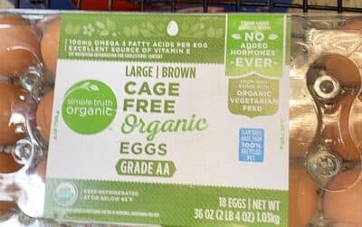 Brown Cage Free Organic Eggs