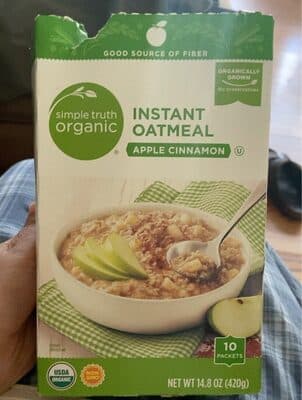 Apple Cinnamon Instant Oatmeal