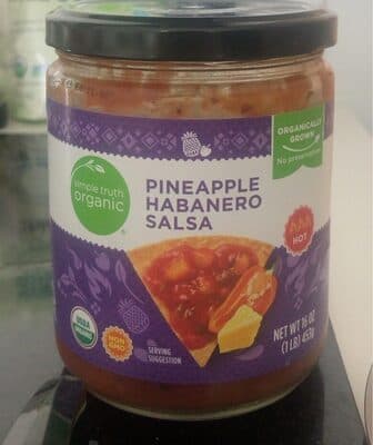 Pineapple Habanero salsa