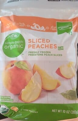 Sliced Peaches