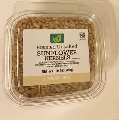 Roasted Unsalted Sunflower Kernels