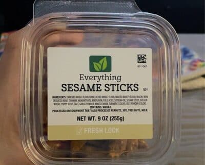 Everything sesame sticks