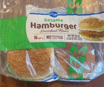 Sesame Enriched Hamburger Buns
