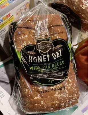 Honey Oat Sliced Wide Pan Bread