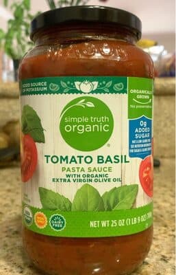 Tomato Basil Pasta Sauce