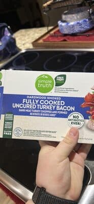 Simple Truth Uncured Hardwood Smoked Turkey Bacon