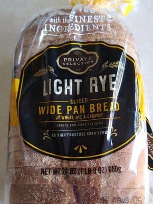Light Rye Sliced Wide Pan Bread