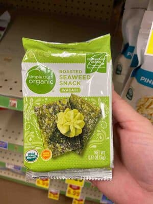 Wasabi Roasted Seaweed Snack