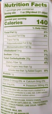Sea Salt Veggie Chips