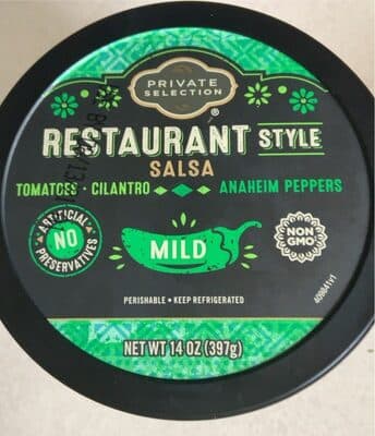 Mild Restaurant Style Salsa