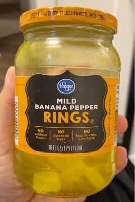 Mild Banana Pepper Rings