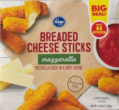 Breaded Cheese Sticks