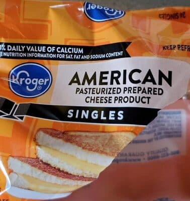 American Pasteurized Prepared Singles Cheese Product