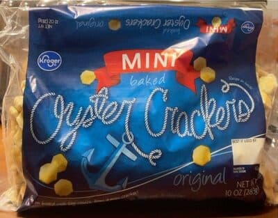 Mini baked Oyster Crackers