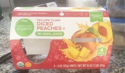 Diced Peaches