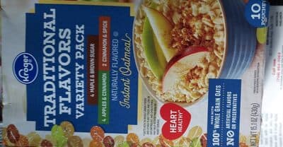 Instant oatmeal