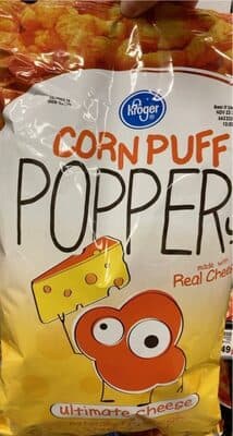 Corn puff poppers cheese