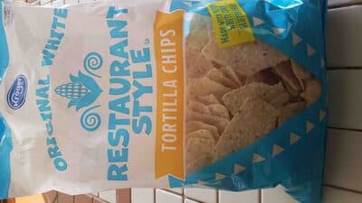 Tortilla Chips, Original White, Restaurant Style