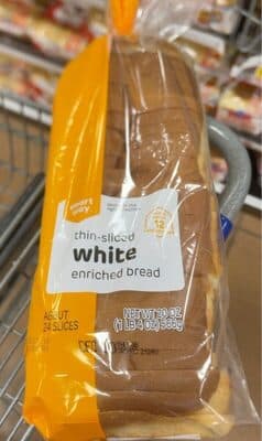 Thin Sliced White Bread