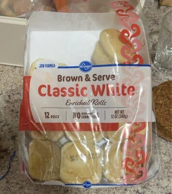 Classic White Enriched Rolls