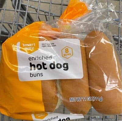 Enriched Hot Dog Buns