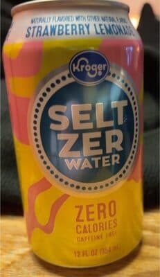 Strawberry Lemonade Seltzer Water