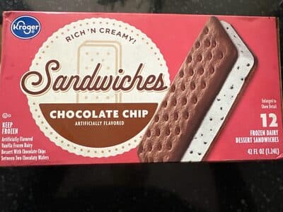Sandwiches Chocolate Chip