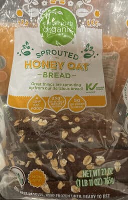 Sprouted Honey Oat Bread